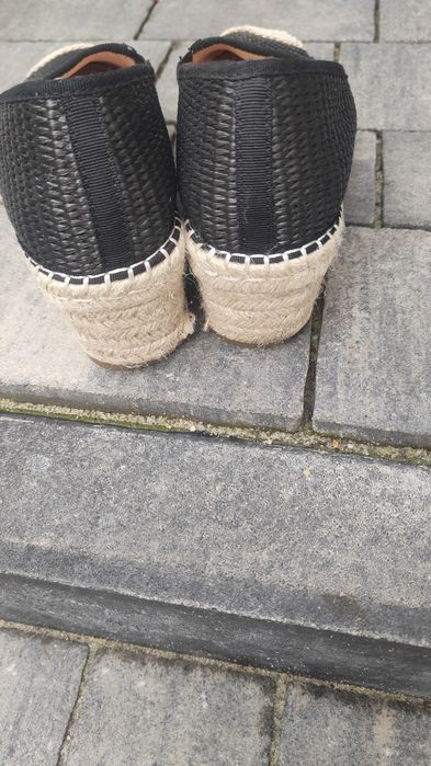 Espadryle buty damskie na koturnie