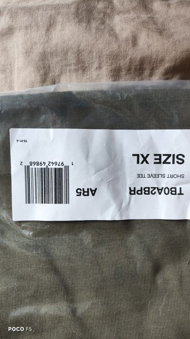 Timberland khaki oliwkowy t-shirt rozm XL