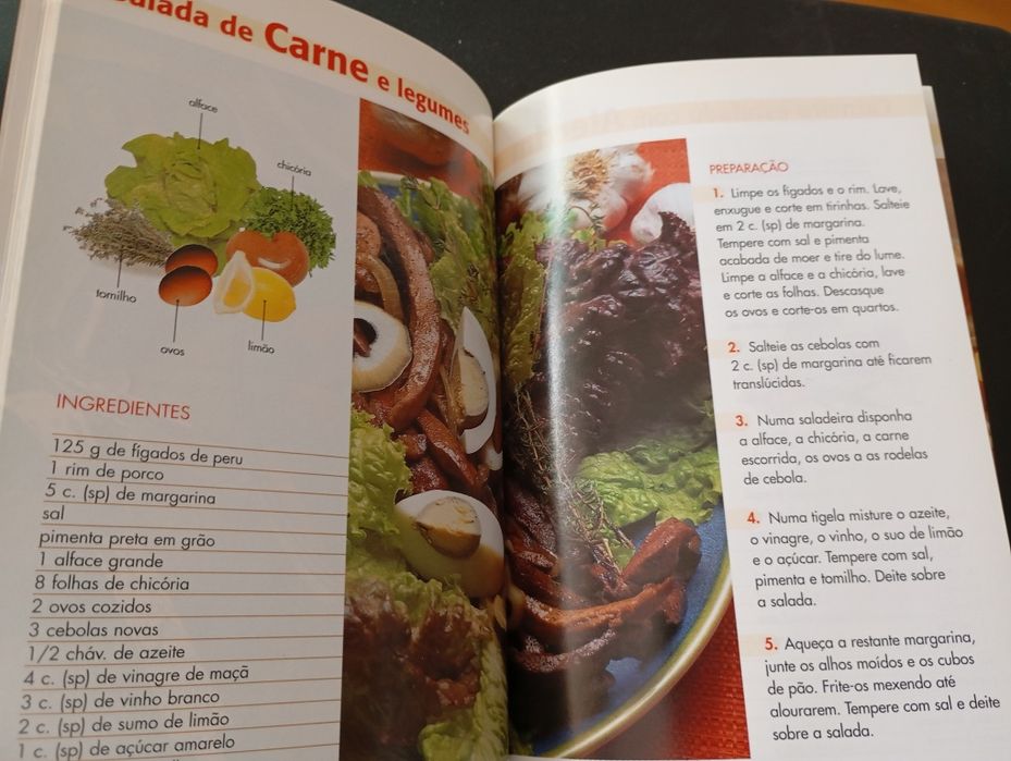 Livro " As melhores receitas de verão"