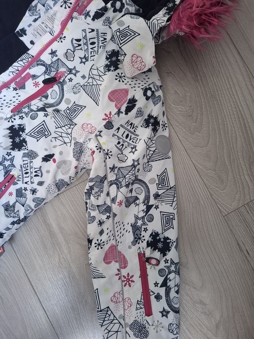 Kurtka narciarska dla dziewczynki