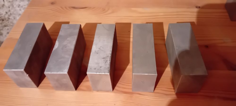 Kostka aluminiowa 80x40x25 5 szt