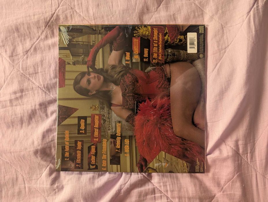 Vinyl the life of a showgirl - taylor swift
