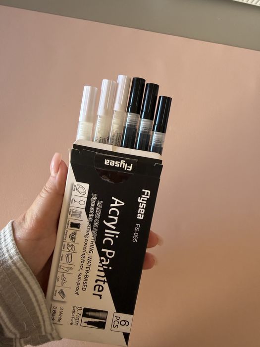 Marcadores acrílicos Flysea