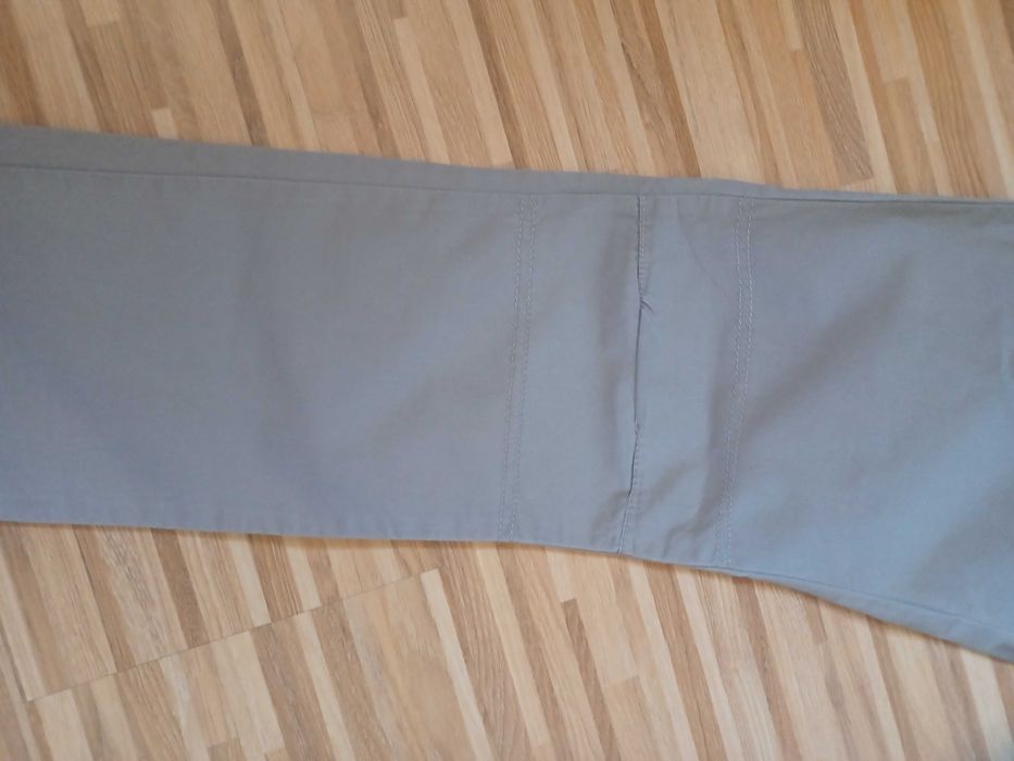Spodnie szare slim fit 164 męskie