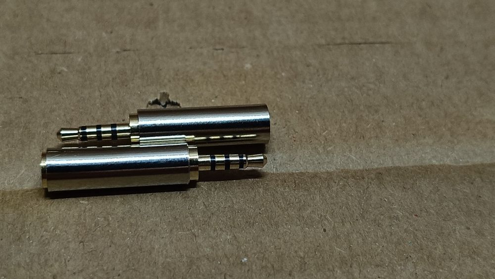Aiivioll 2-pak 2,5 mm męski na 3,5 mm żeński