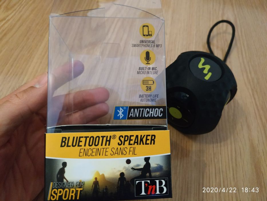 Colunas bluetooth novas nunca usadas