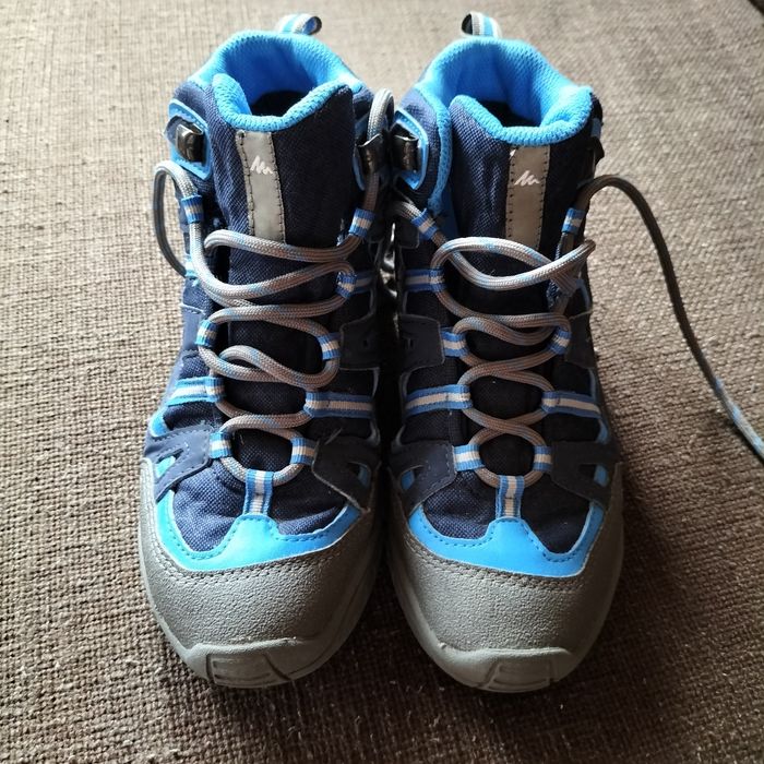 J. NOWE Buty trekkingowe waterproof Decathlon Quechua 34 22 cm