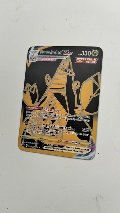 Conjunto de 7 cartas VMax de Pokémon