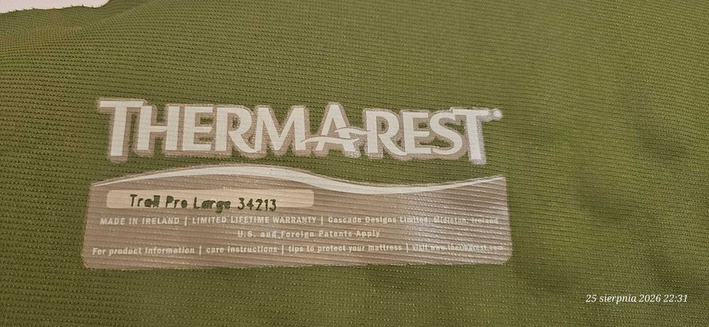 Therm-a-rest Trial Pro Large