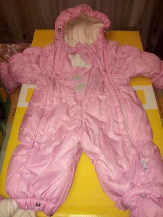 Зимовий комбінезон для дівчинки