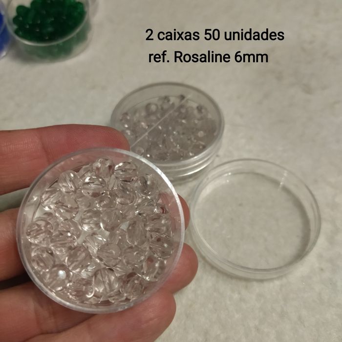 Contas de vidro checas ( 28 caixas)