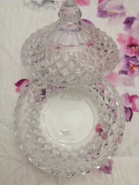 Bomboneira Cristal D'Arques Longchamp - nova