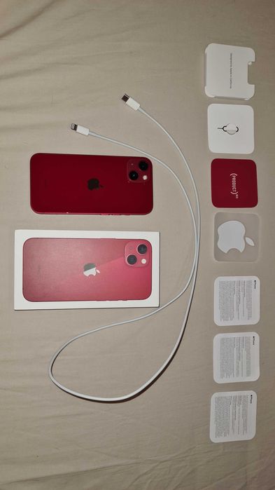 iphone 13 RED 256GB com garantia