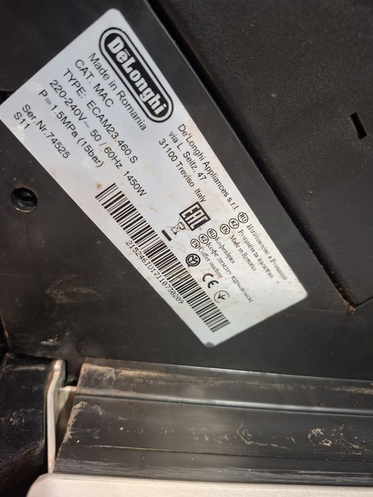 Ekspres do kawy DeLonghi ECAM23.460 S