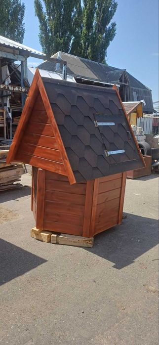 Декоративный колодец. Домик для колодца. Криниця. Дашок на криницю