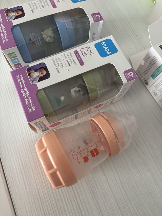 Пляшечка MAM для годування Anti-Colic Bottle бутилочка/антиколік