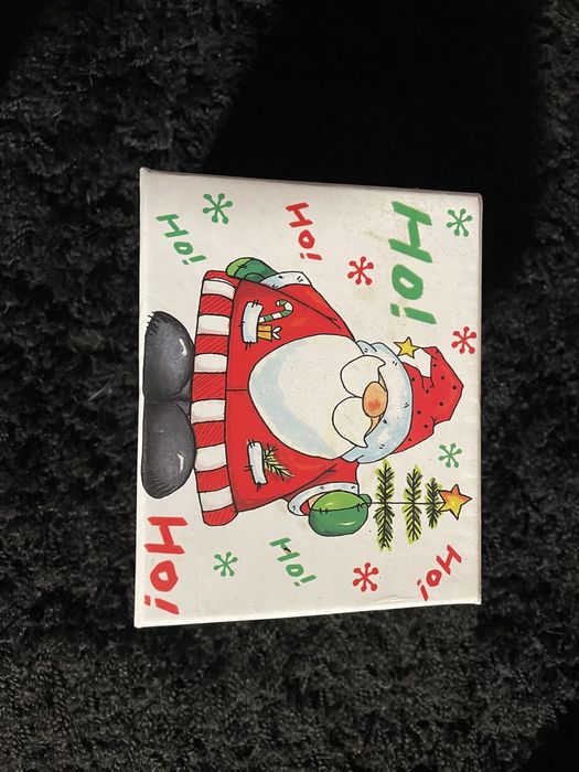 Caneca natal com caixa