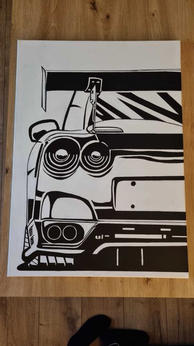 Ręcznie malowane obrazy