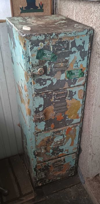 Шкаф для инструмента, алюминиевый, рундук корабельный