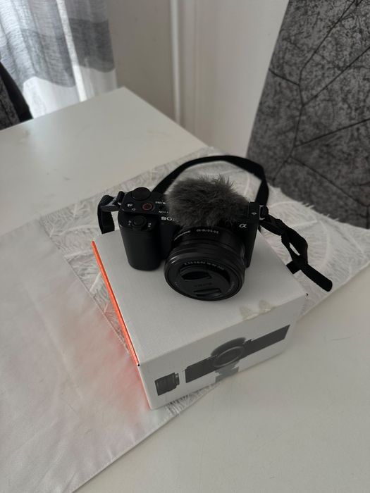 Sony ZV-E10 + Kit completo de gravação