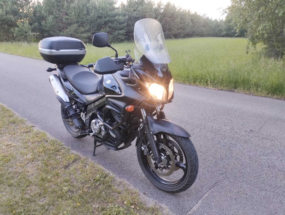 Motocykl Suzuki dla v Strom 650 zamiana