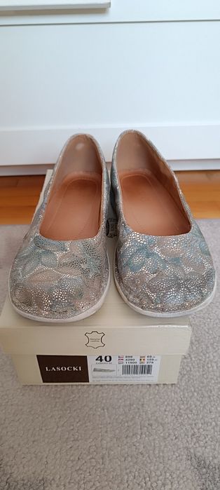 Buty skóra naturalna 40 Lasocki