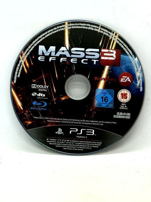 Mass Effect 3 PS3 (sama gra) Po Polsku