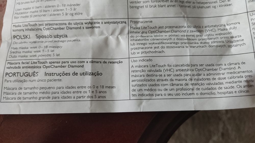 Câmara expansora Philips e outra Sandoz