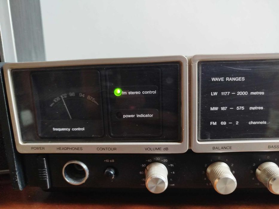 Amplituner philips 783 + glośniki