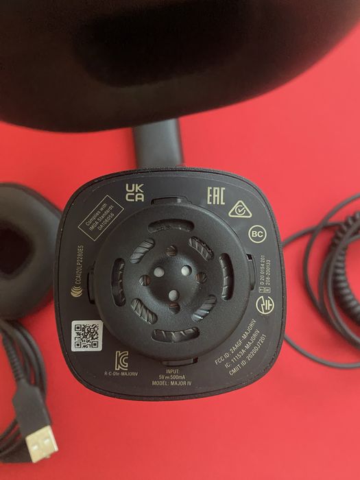 Навушники Marshall Major IV Bluetooth Black