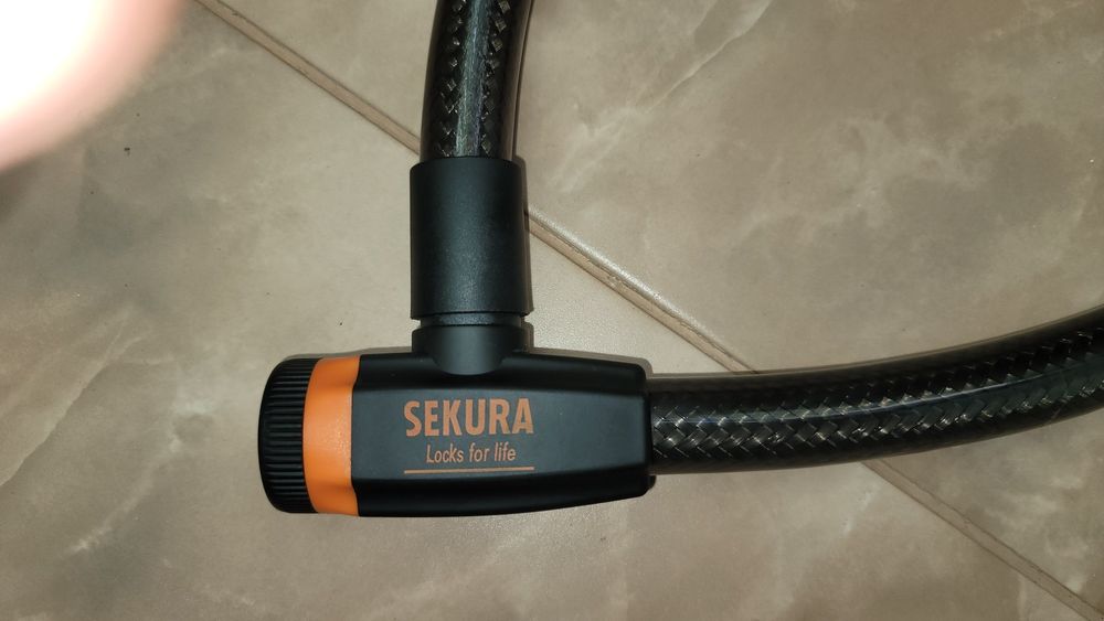 Замок на мотоцикл велосипед SEKURA, модель KB-404