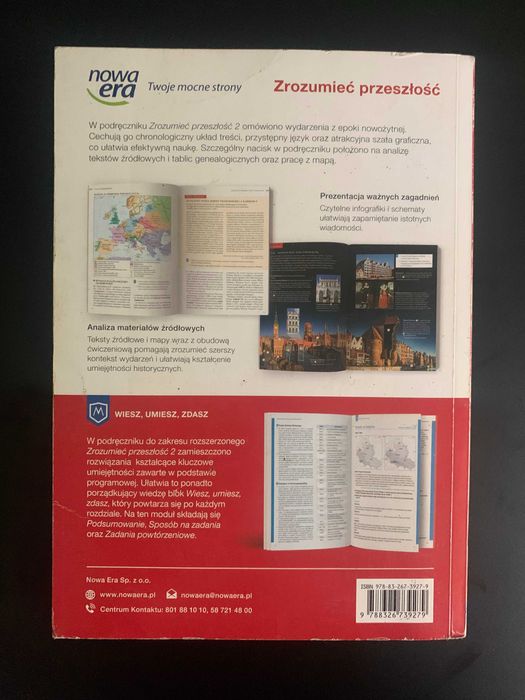 Zrozumieć przeszłość 2 podręcznik poziom rozszerzony