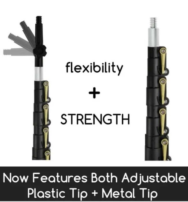 Nowa miotła teleskopowa / kij / kijek / 7,3m / DocaPole !N280!