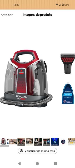 Máquina de limpeza a VAPOR Bissel Multiclean