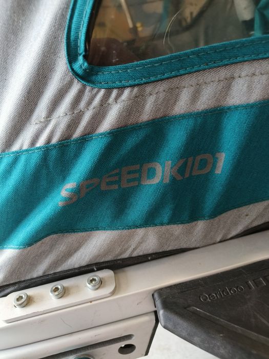 Przyczepka rowerowa, wózek biegowy  Qeridoo Speedkid 1
