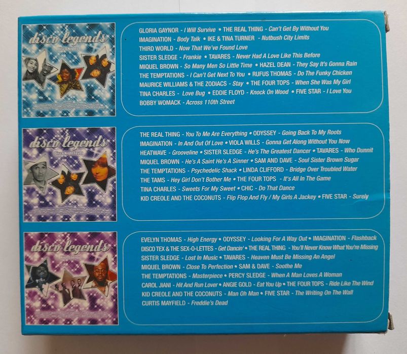 CD Disco Legends 3 x CD
