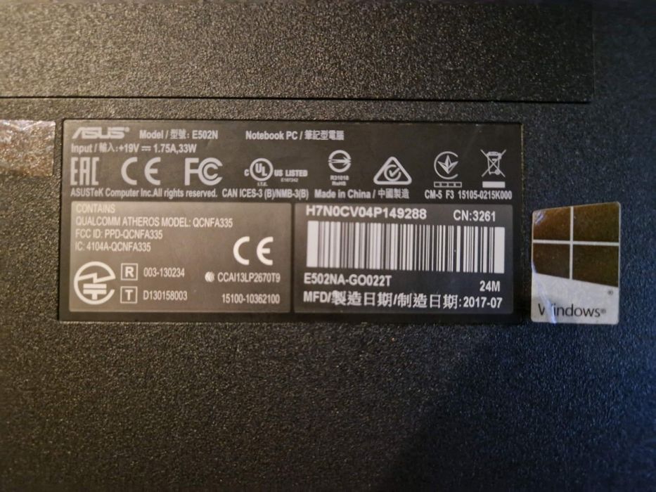 Używany laptop asus