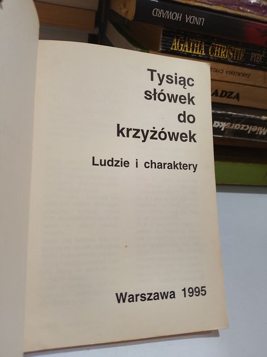 1000 słówek do krzyżówek Ludzie i charaktery