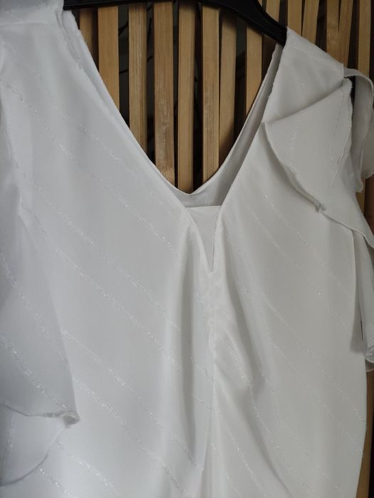 Blusa tule branca