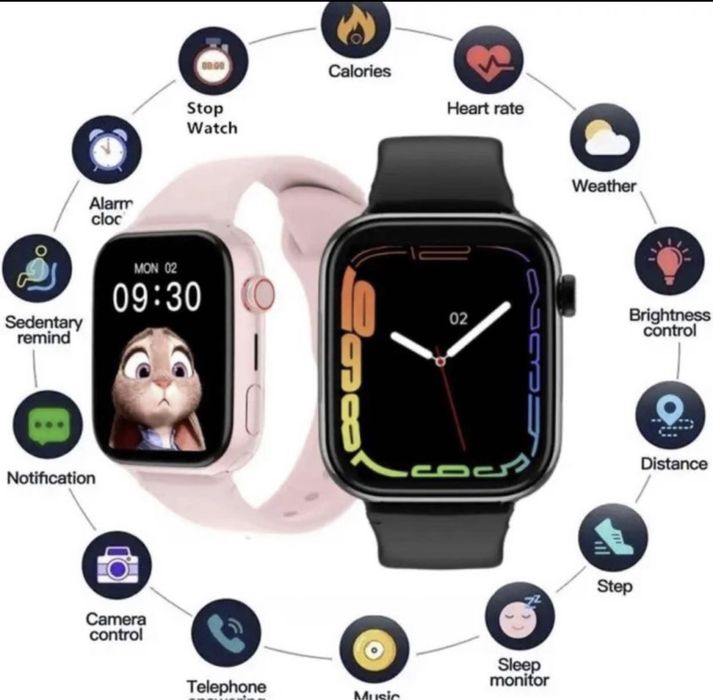 Vários modelos de Smartwatchs e Smartbands