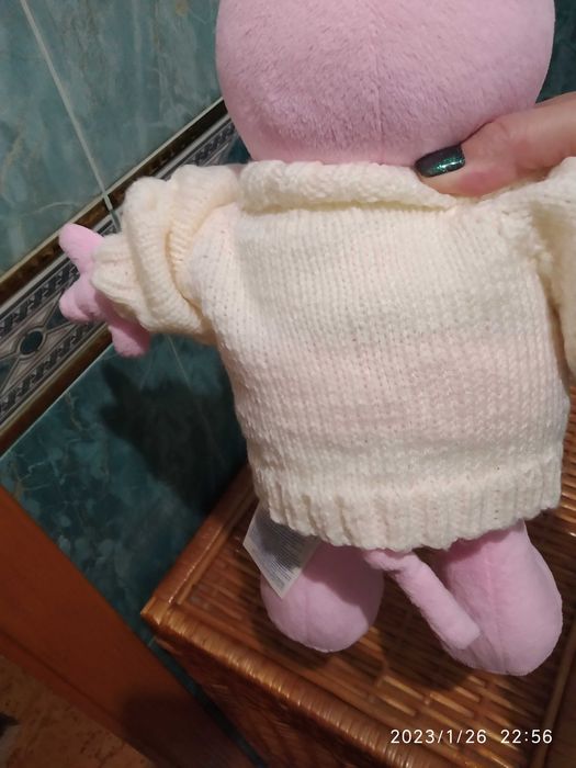 Свинка Peppa pig  Bab , большая (43 см)