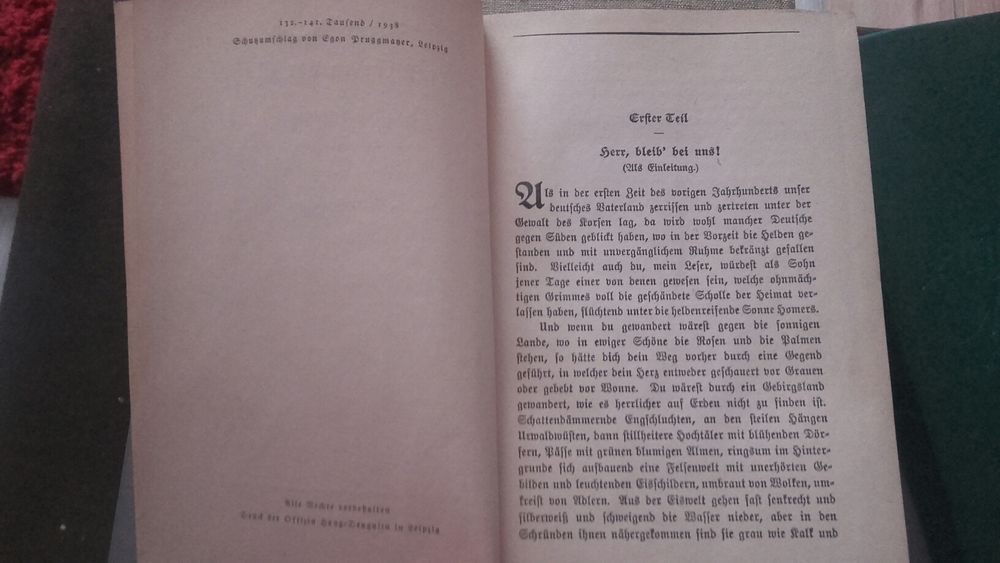 1934r! Peter Mayr. Wirt an der Mahr - Rosegger. Stara ksiazka powiesc