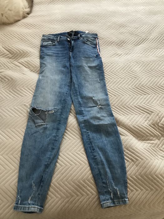 8 par spodni jeans xs s