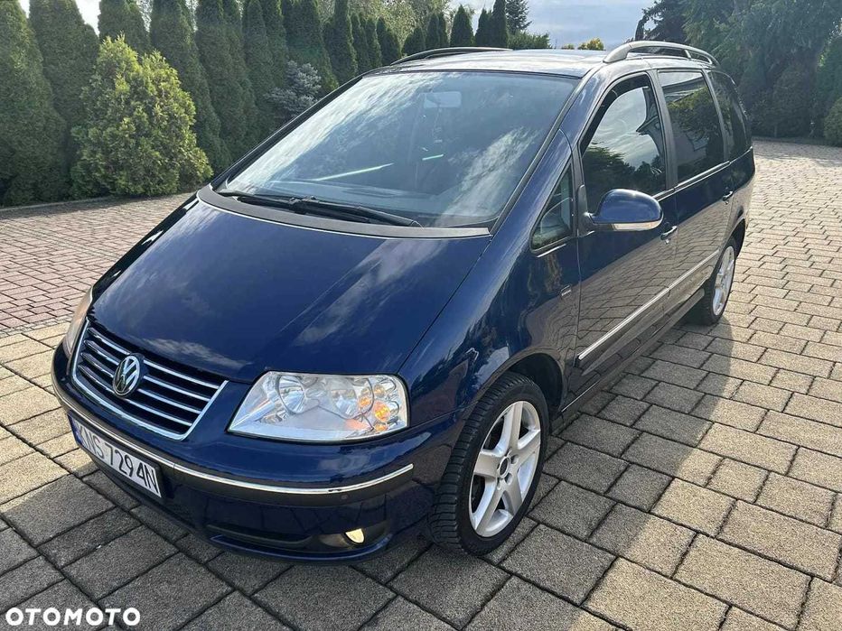 Samochód marki Volkswagena sharan