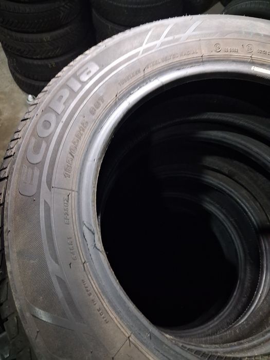 185/65 15 Bridgestone B250 шини б/у літо Комплект