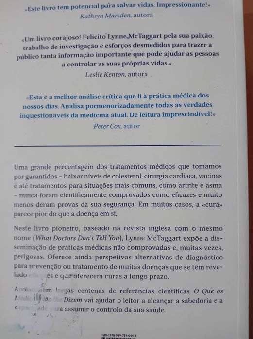 O que os Médicos não lhe Dizem