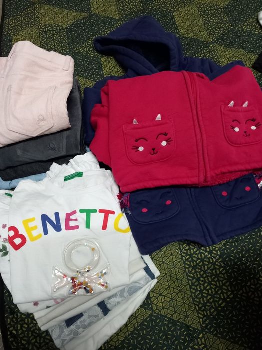 Vestuário menina 6,7 anos,  valor total de todas as peças