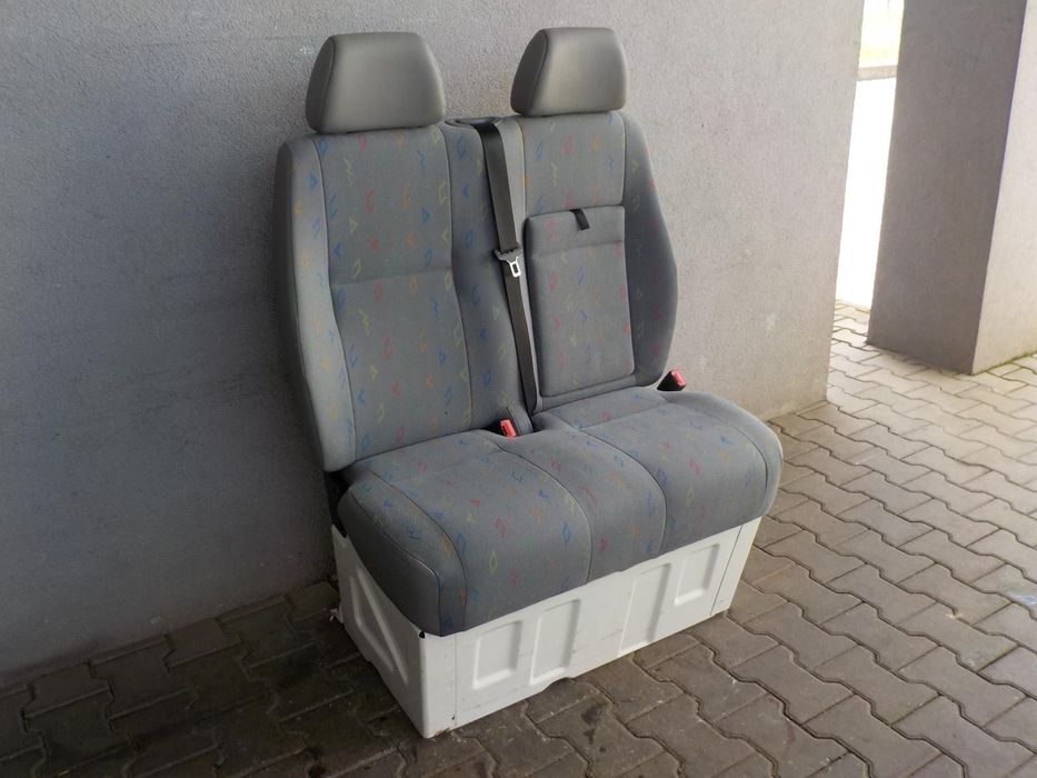 CRAFTER SPRINTER 906 SIEDZENIE FOTEL DWÓJKA PODWÓJNY PRZÓD