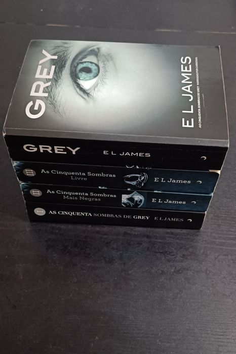 Coleção "As cinquenta sombras de Grey"