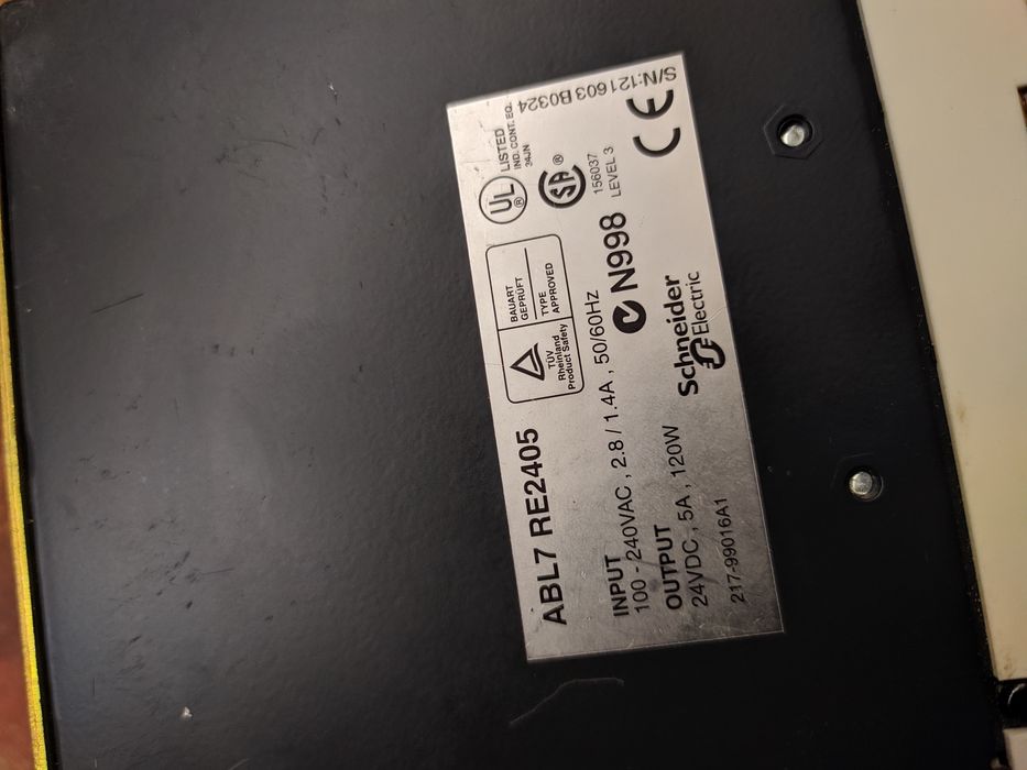Блок питания ABL7 RE2405 Power Supply 24VDC 5A 120W
Schneider Electric